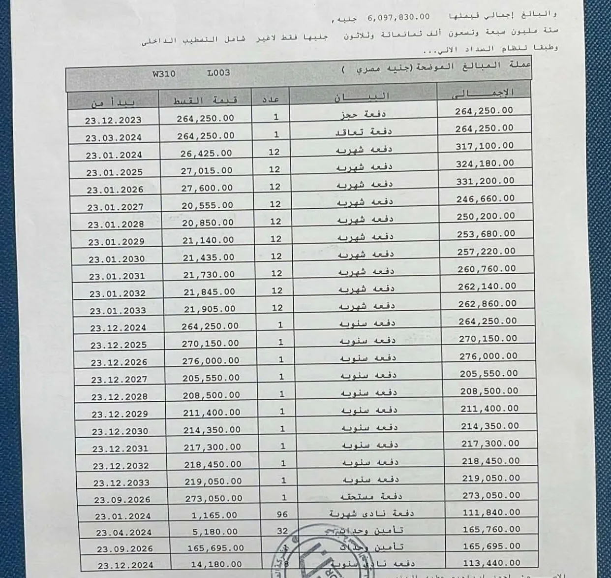 3 BR شقة — نور سيتي — photo 2