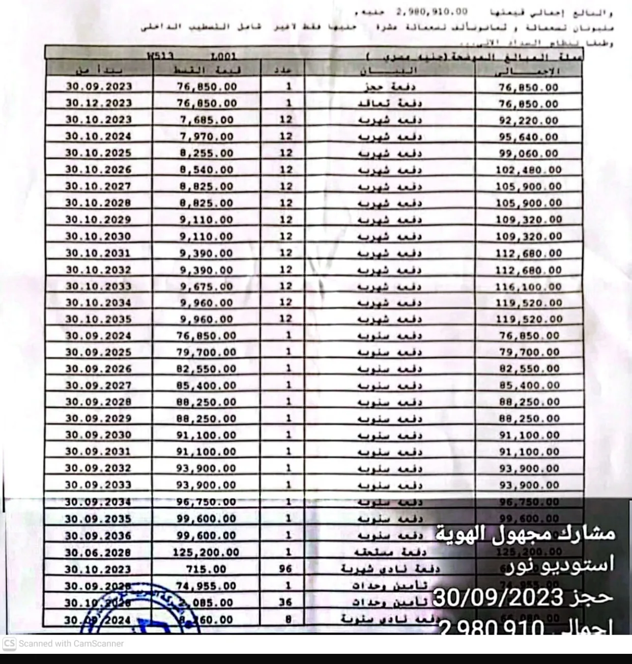 1 BR استوديو — نور سيتي