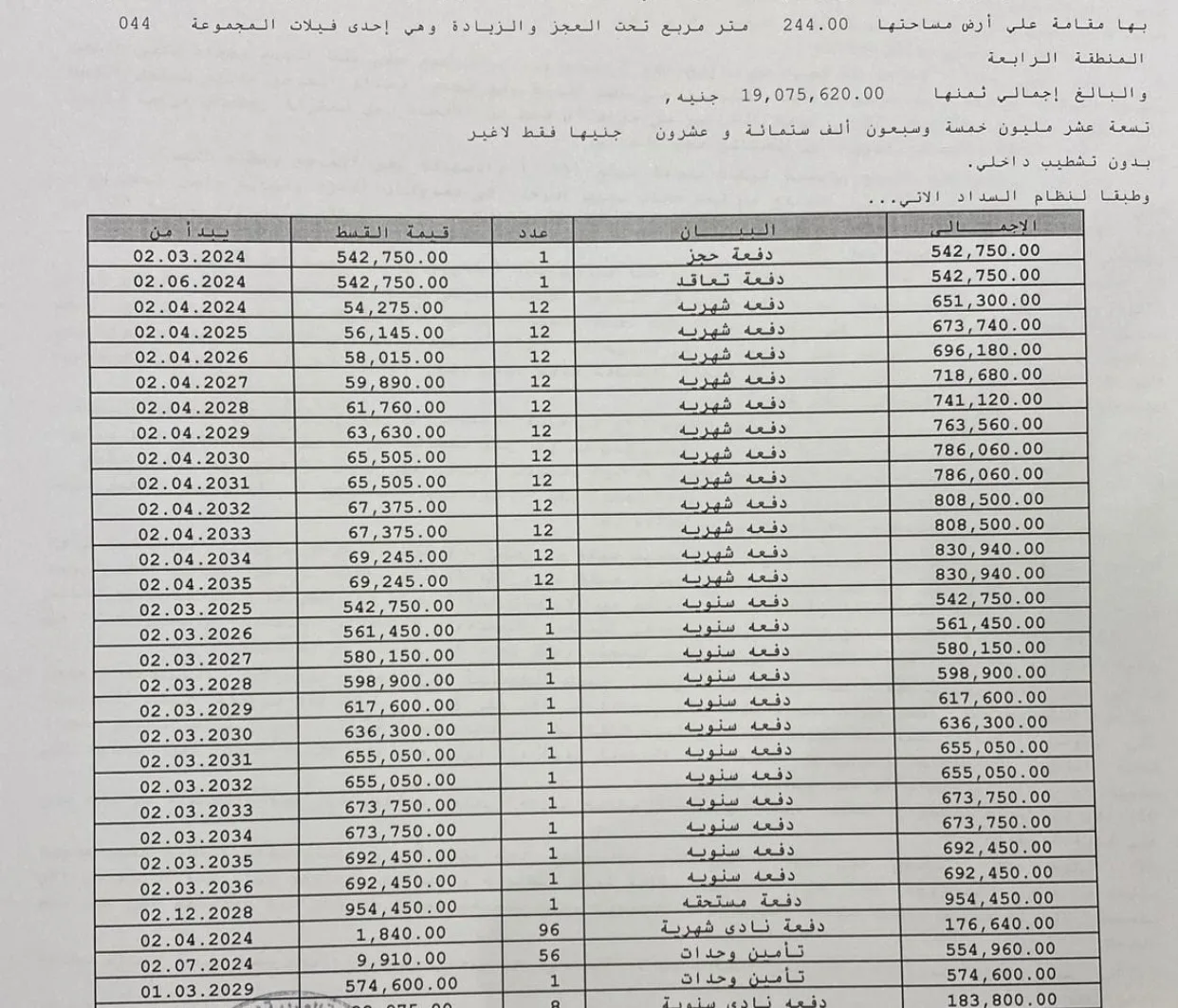 فيلا كواترو Q2 — نور سيتي